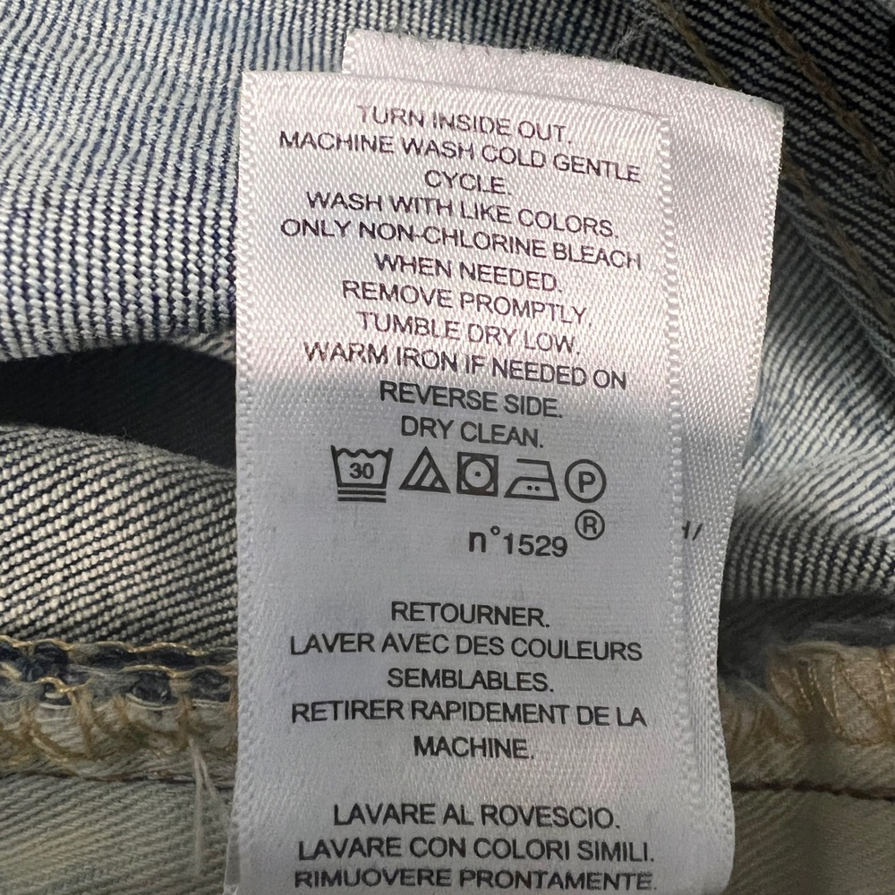 RRL Double RL Slim Narrow Jeans 40x28.5 Medium Wash Blue Stretch Denim Zip Fly - Picture 6 of 10